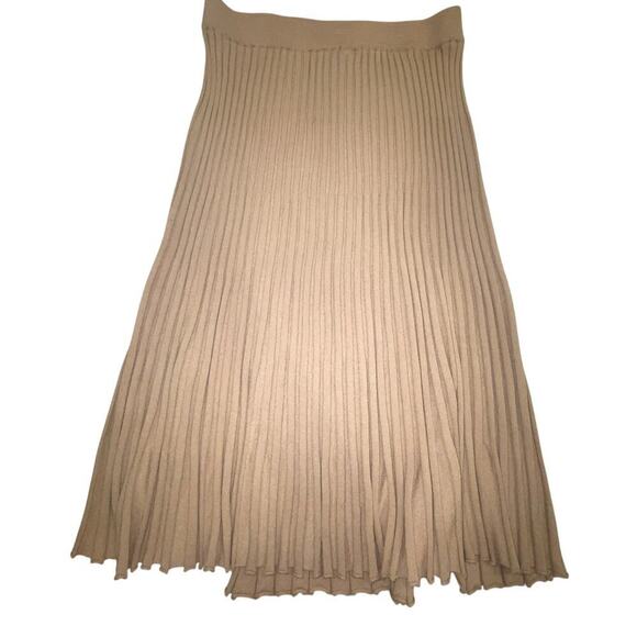 Womens Cider Rib Knit Button Detail Split Midi Skirt Size 1X - Picture 4 of 7